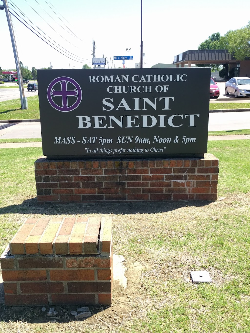 Church of Saint Benedict | 2200 W Ithica St, Broken Arrow, OK 74012, USA | Phone: (918) 455-4451