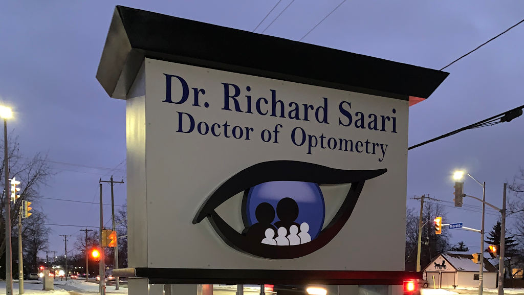 Dr. Richard Saari, Optometry | 477 Thorold Rd, Welland, ON L3C 3W7, Canada | Phone: (905) 788-0877