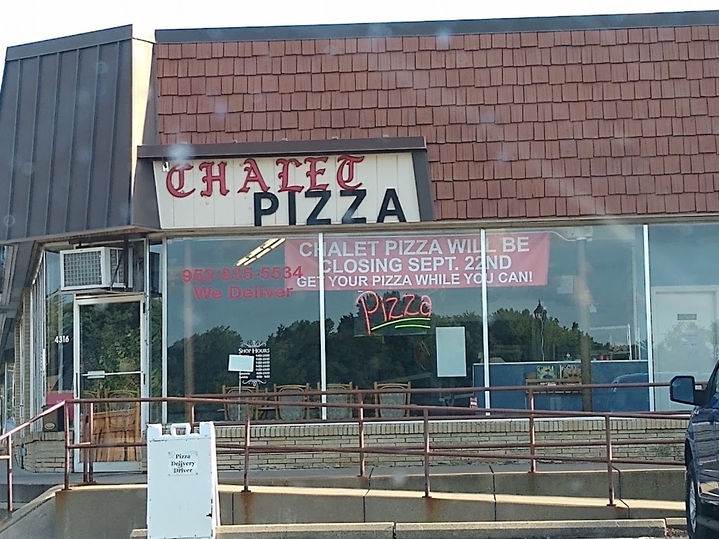 Chalet Pizza | 12617 Valley View Rd, Eden Prairie, MN 55344, USA | Phone: (952) 935-5534