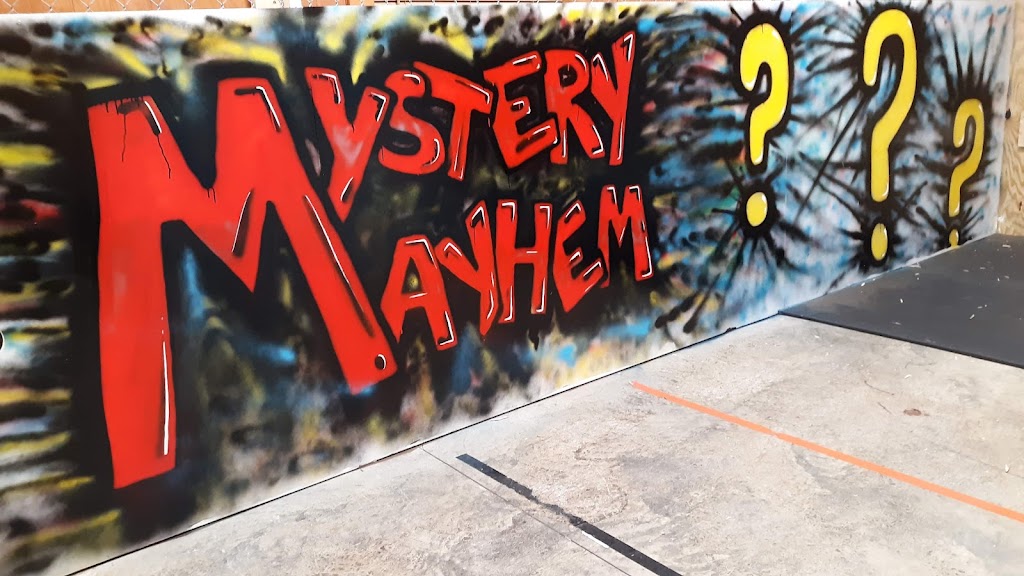Mystery Mayhem Escapes & Axe Throwing | 623 Centreville Pike, Slippery Rock, PA 16057, USA | Phone: (724) 541-3533
