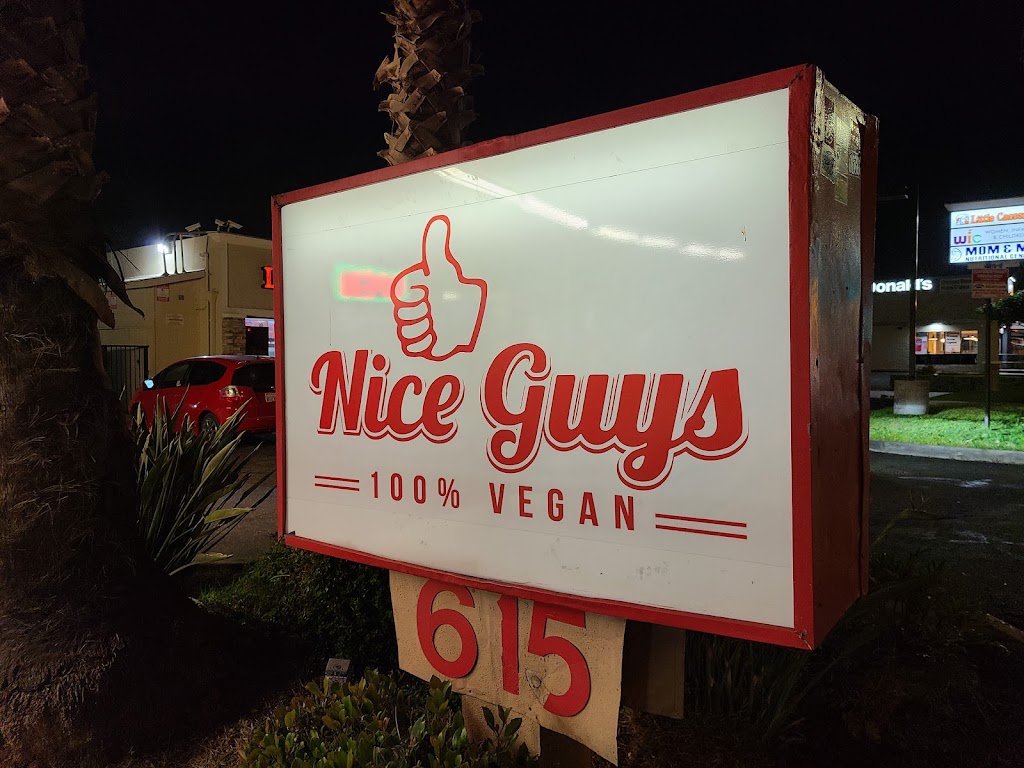 Nice Guys 100% Vegan | 615 W 19th St, Costa Mesa, CA 92627, USA | Phone: (901) 468-3426