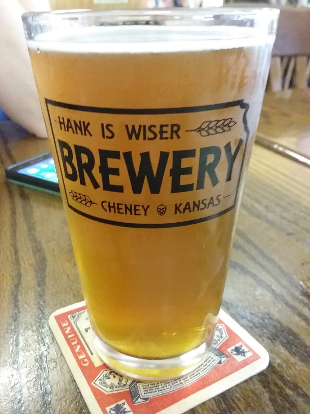 Hank Is Wiser Brewery | 213 N Main St, Cheney, KS 67025, USA | Phone: (316) 542-0113