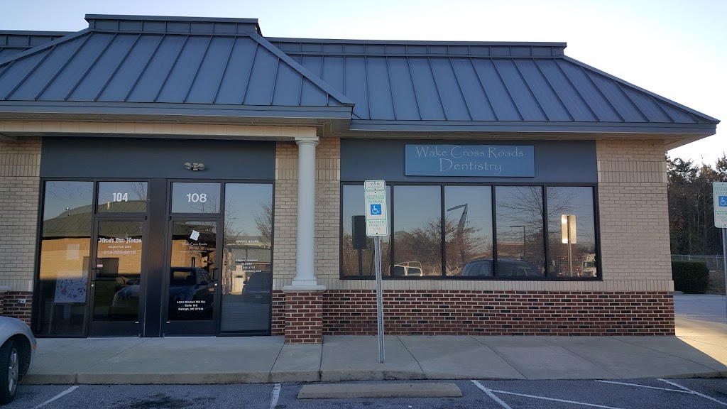 Wake Crossroads Dentistry | 4008 Mitchell Mill Rd, Raleigh, NC 27616, USA | Phone: (919) 453-0777