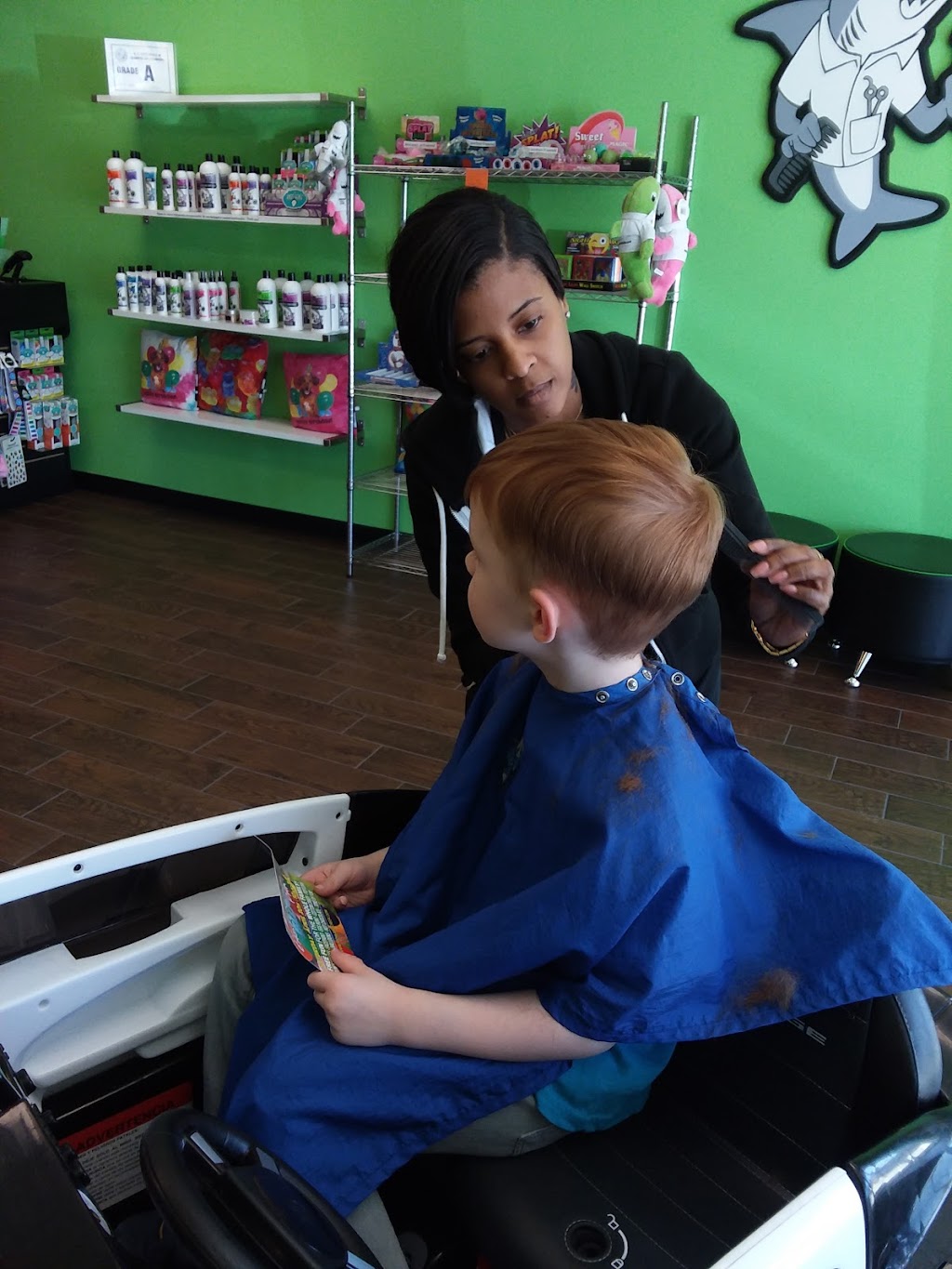 Sharkey’s cuts for kids | 1040 Forestville Rd Suite 140, Wake Forest, NC 27587, USA | Phone: (919) 554-1495