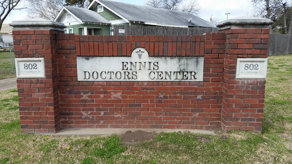 Ennis Doctors Center | 802 W Lampasas St, Ennis, TX 75119, USA | Phone: (972) 875-4700