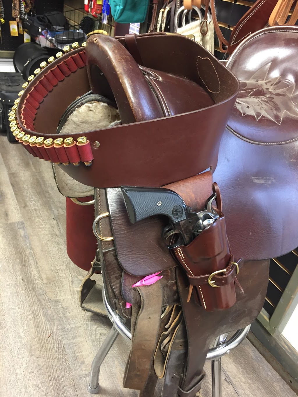 Longhorn Leather Company | 202 W Main St, Jones, OK 73049, USA | Phone: (405) 343-7188