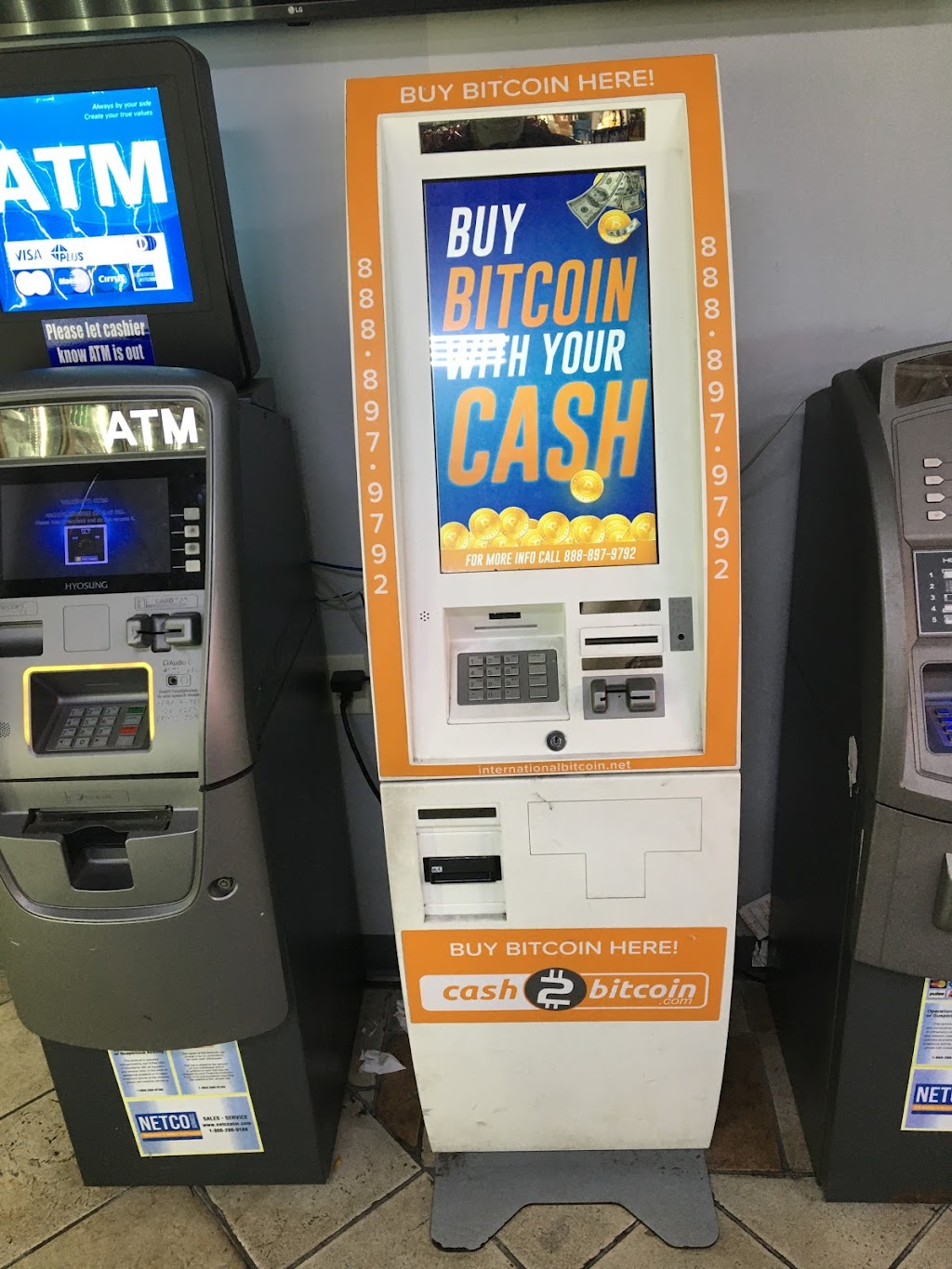 Cash2Bitcoin Bitcoin ATM | 5844 Seven Mile E, Detroit, MI 48234 | Phone: (888) 897-9792