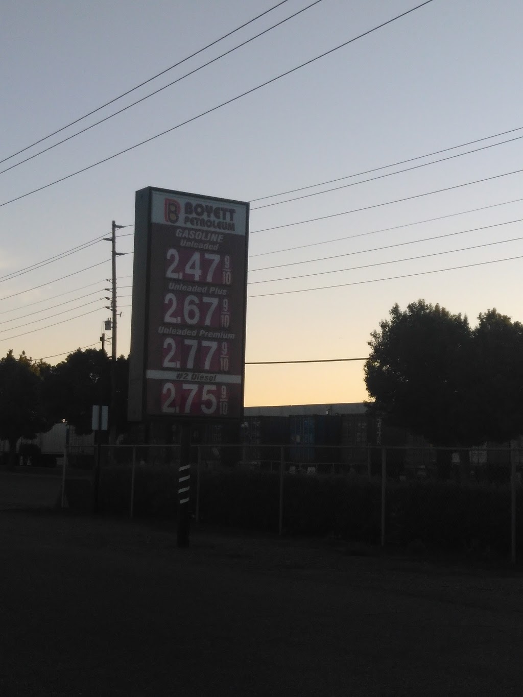 Boyett Petroleum | 320 Codoni Ave, Modesto, CA 95357, USA | Phone: (209) 522-3902