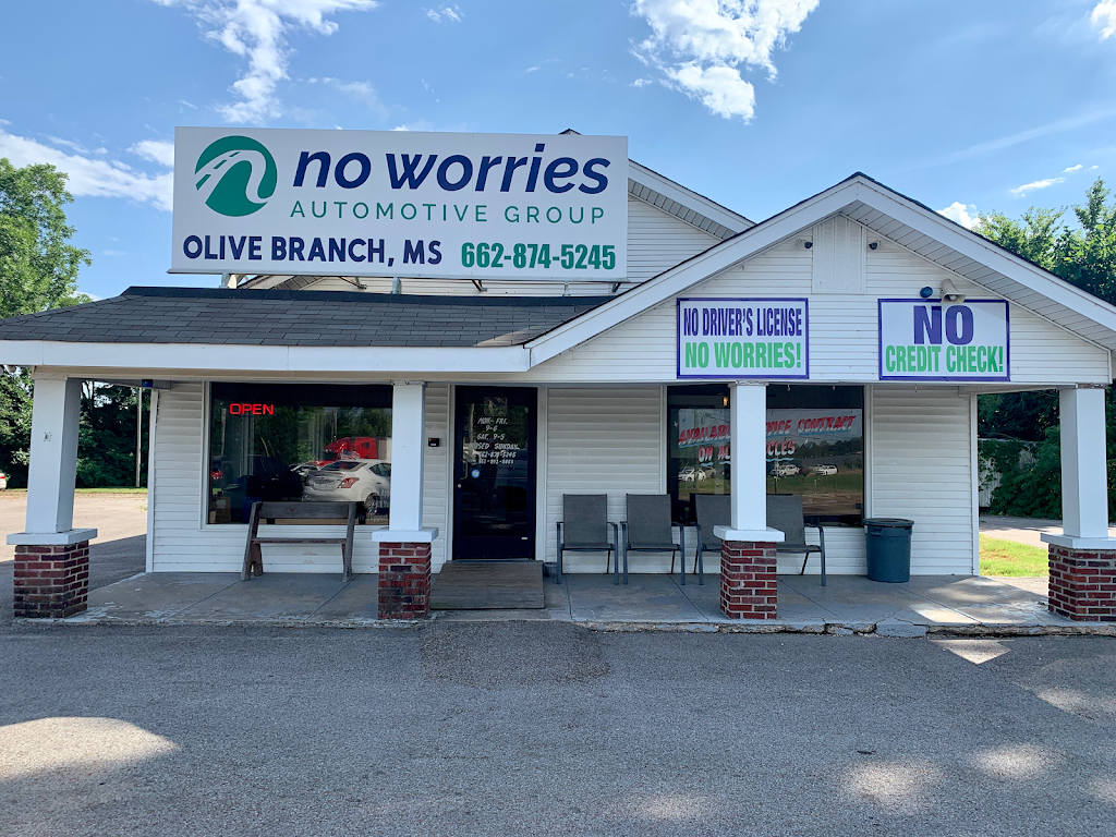 No Worries Automotive Group - Olive Branch | 10989 MS-178, Olive Branch, MS 38654, USA | Phone: (662) 874-5245
