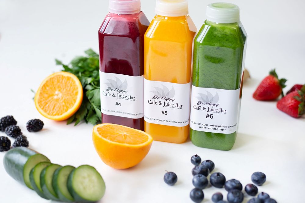 Be Happy Café & Juice Bar | 23639 Sunnymead Boulevard STE H, Moreno Valley, CA 92553, USA | Phone: (951) 243-7370
