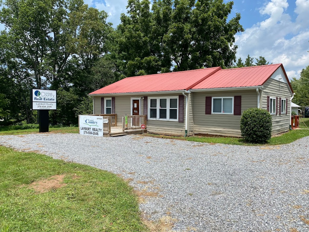 United Country- Lambert Realty | 12518 Jeb Stuart Hwy, Stuart, VA 24171, USA | Phone: (276) 694-2646