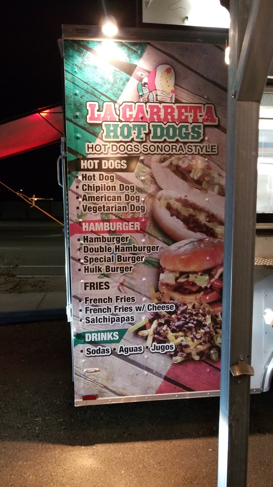 La Carreta Hotdogs | 504 Old Coors Dr SW, Albuquerque, NM 87121, USA | Phone: (505) 804-7106