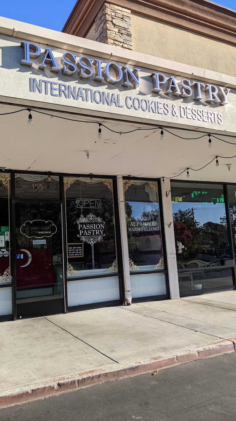 Passion pastry | 3500 Bernal Ave #155, Pleasanton, CA 94566, USA | Phone: (510) 915-9444