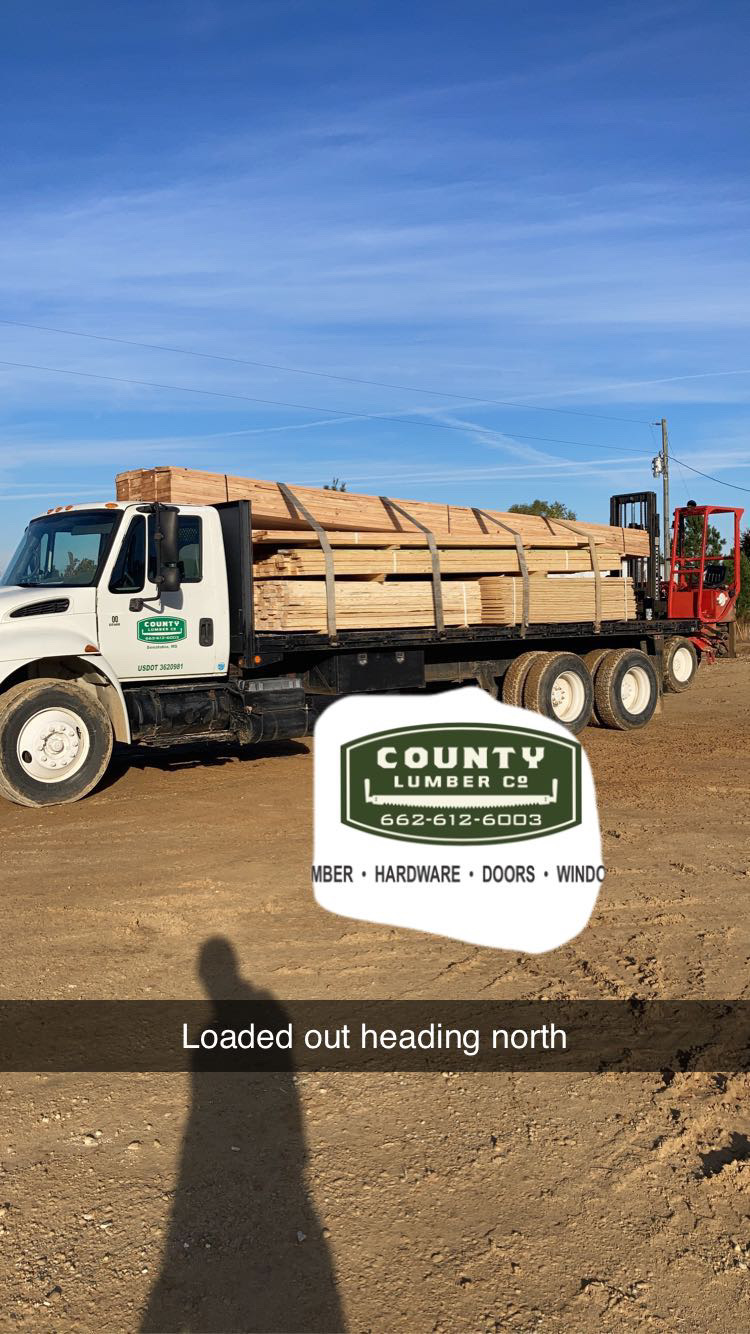 COUNTY LUMBER LLC | 24679 MS-4 EAST, Senatobia, MS 38668, USA | Phone: (662) 612-6003