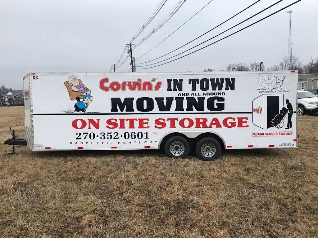 Corvins In Town Moving | 310 S Dixie Blvd, Radcliff, KY 40160, USA | Phone: (270) 352-0651