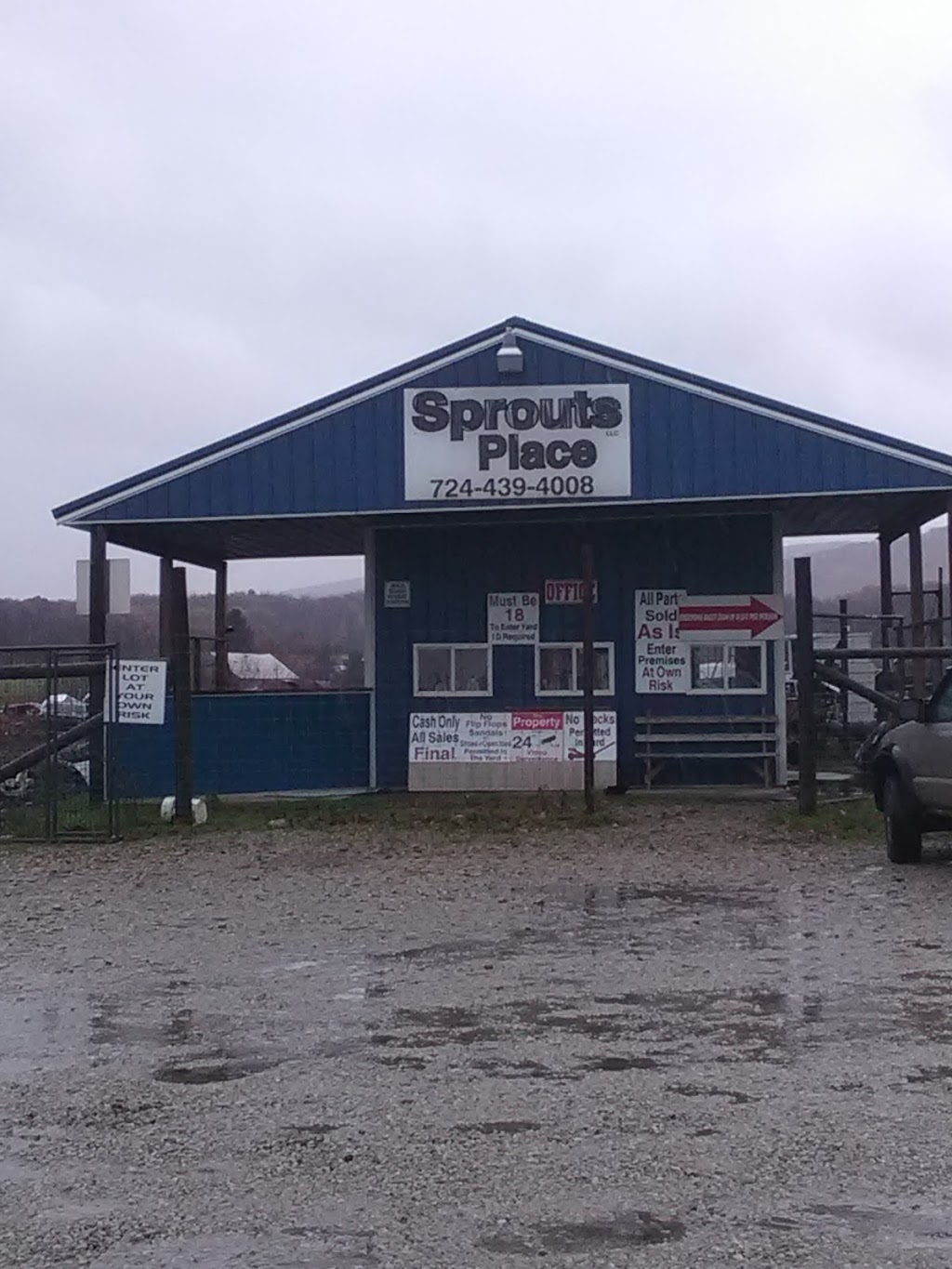 Sprouts Pick-A-Part | 89 Atlas Rd, Uniontown, PA 15401, USA | Phone: (724) 439-4008