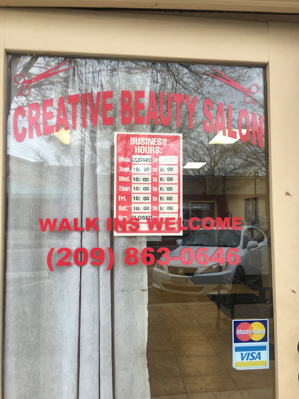 Creative Beauty Salon | 6724 3rd St, Riverbank, CA 95367, USA | Phone: (209) 863-0646