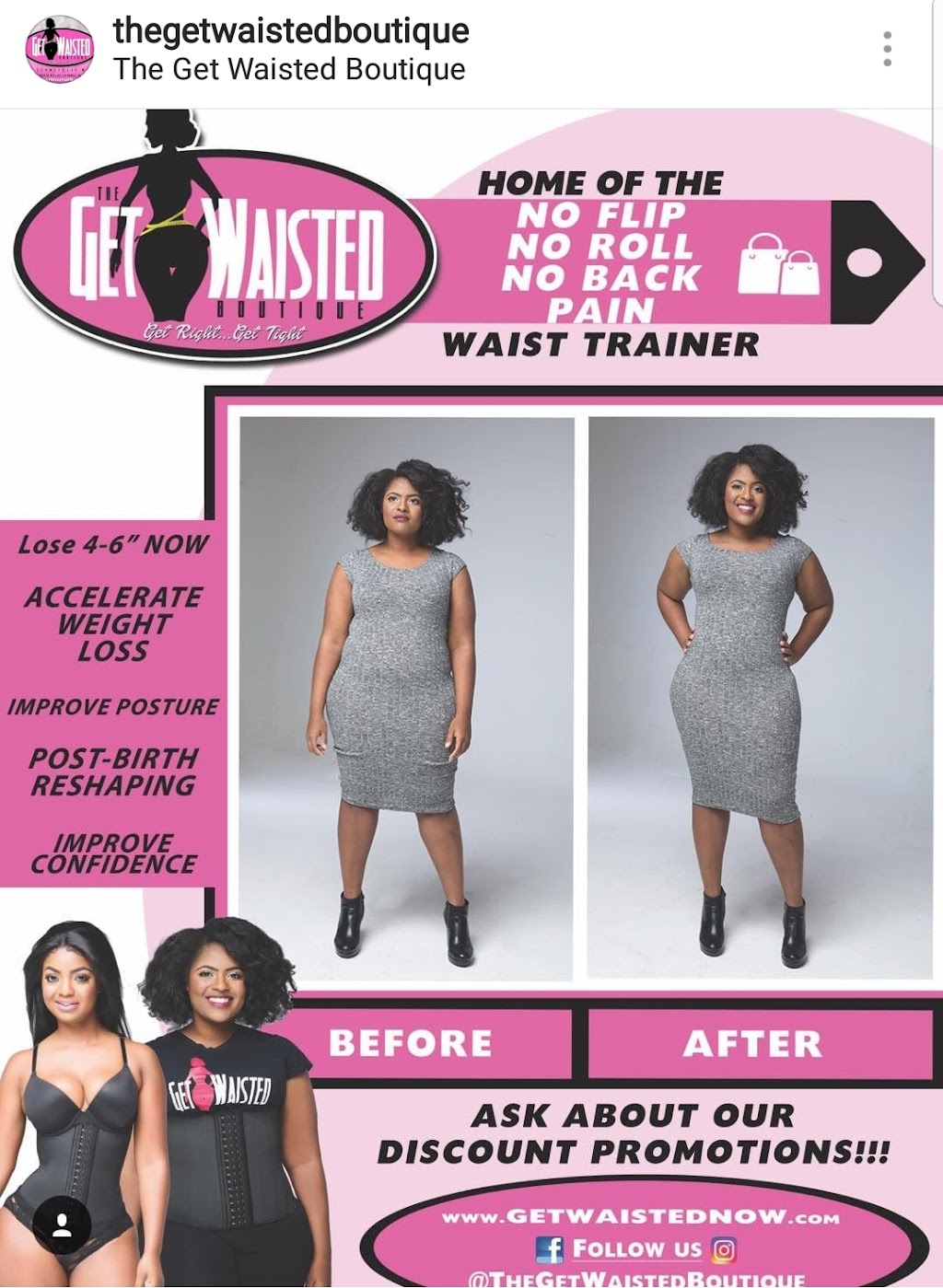 The Get Waisted Boutique | 2929 Turner Hill Rd suite 2320, Stonecrest, GA 30038, USA | Phone: (678) 698-2613