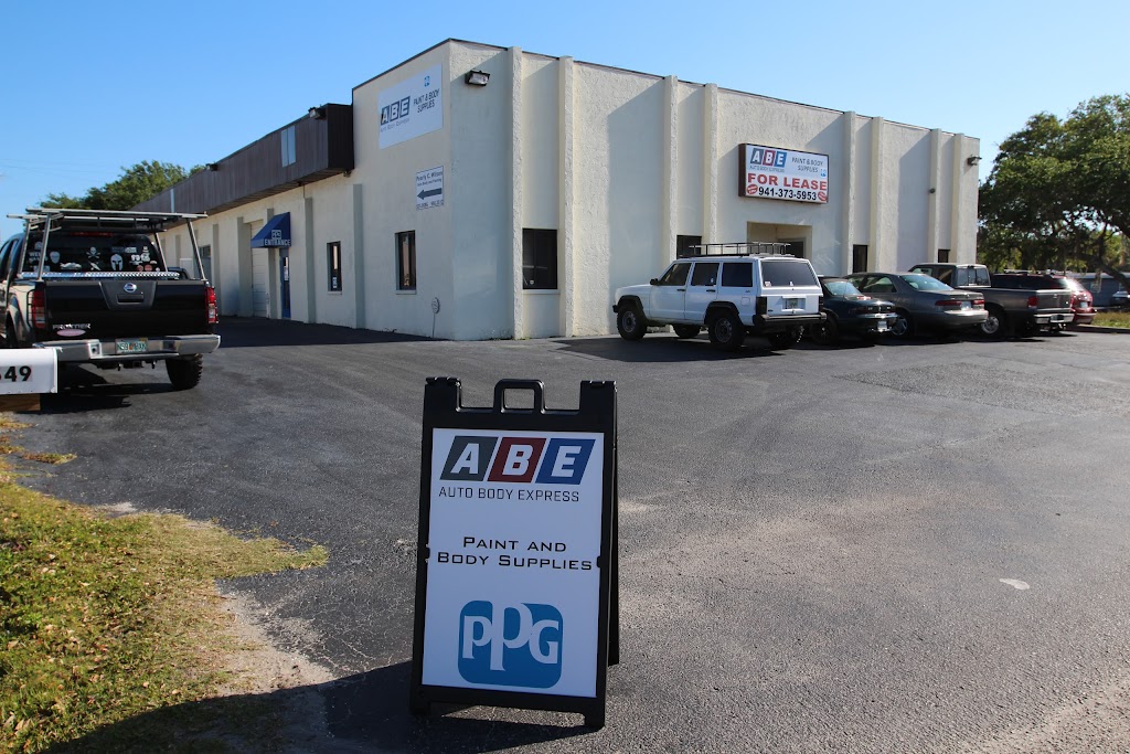 ABE Paints Auto Body Express (Reliable Auto Paint & Supplies) | 4549 Samuel St, Sarasota, FL 34233, USA | Phone: (941) 922-4492