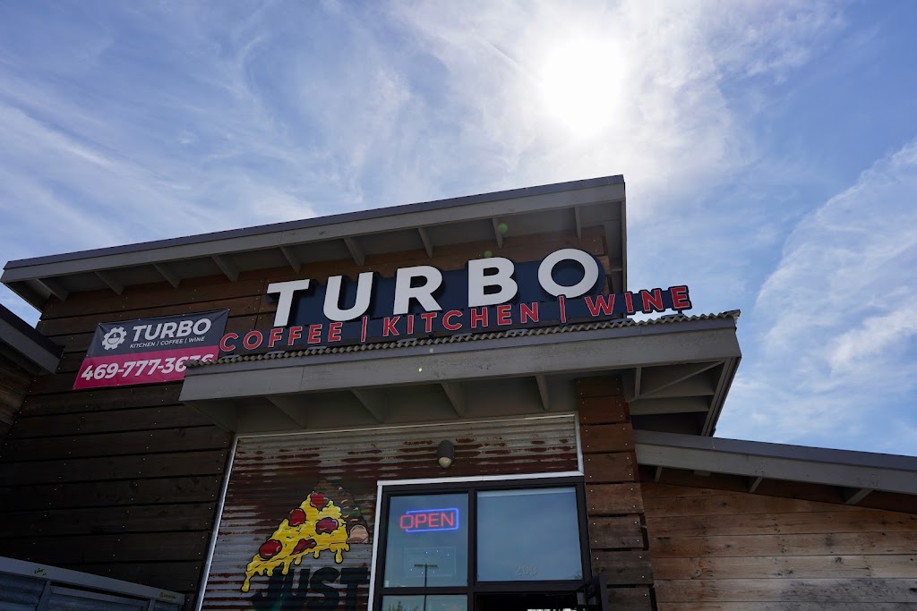 TURBO Coffee - Pizza & Wine | 5800 Windhaven Pkwy, The Colony, TX 75056, USA | Phone: (469) 777-3636
