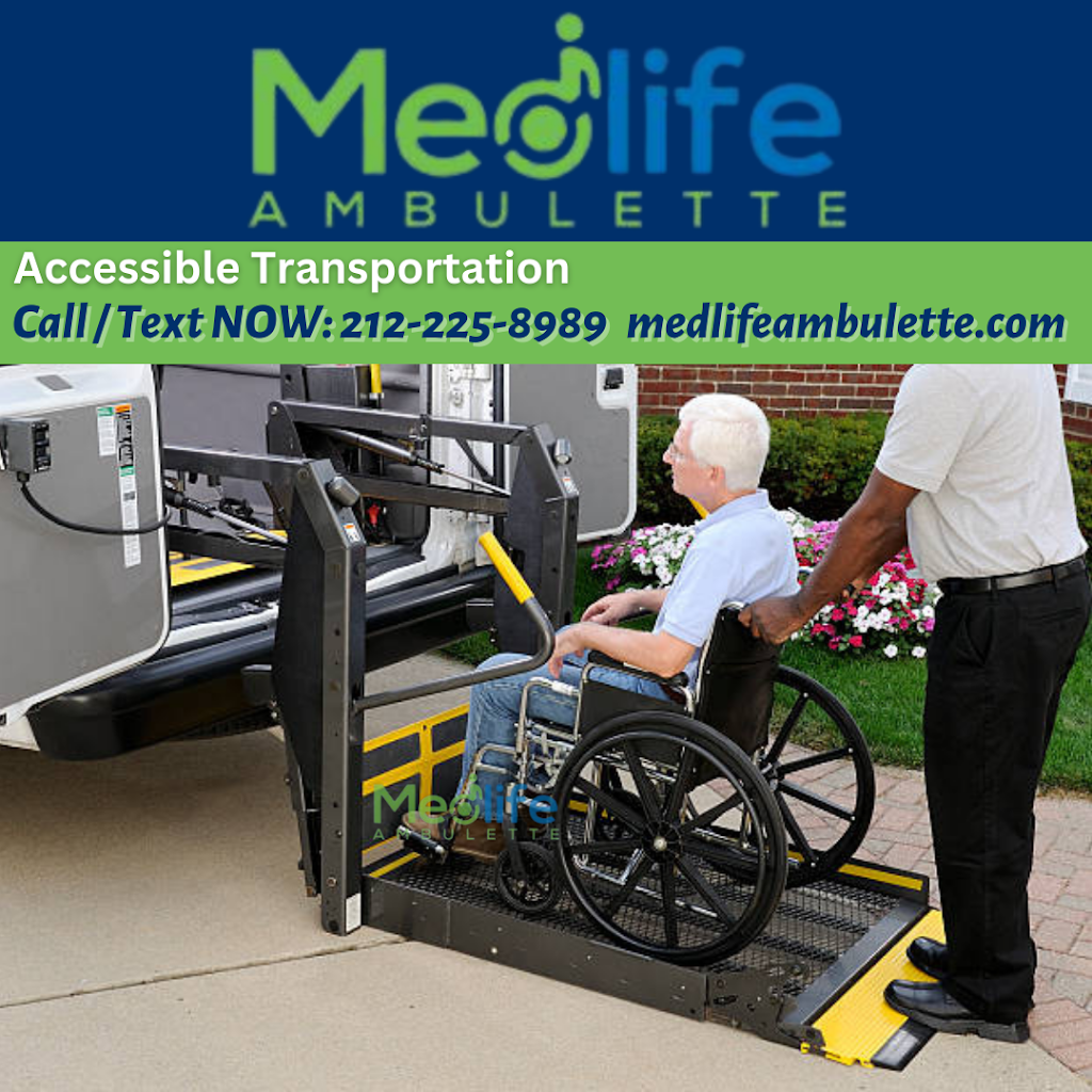 Medlife Ambulette | 1 Edgewater St ste 541, Staten Island, NY 10305, USA | Phone: (212) 225-8989