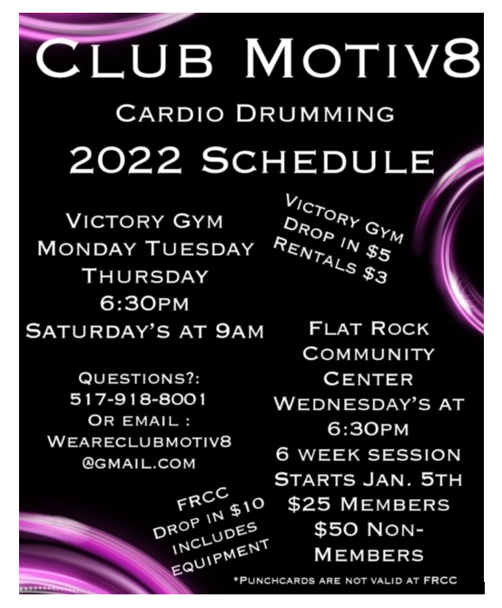 Club Motiv8 | 23156 King Rd, Brownstown Charter Twp, MI 48183, USA | Phone: (517) 918-8001