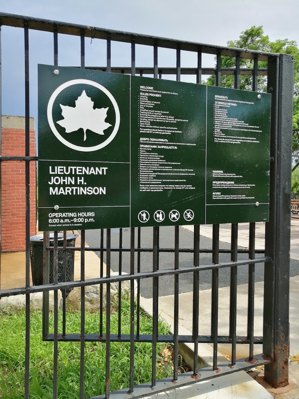 Lieutenant John H. Martinson Playground | Koch Blvd. &, Preston Ave, Staten Island, NY 10312, USA | Phone: (212) 639-9675