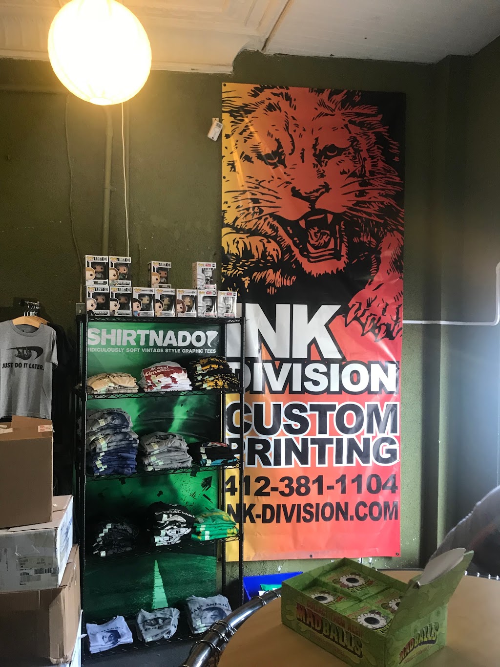 Ink Division Printing | 218 Braddock Ave, Braddock, PA 15104, USA | Phone: (412) 381-1104