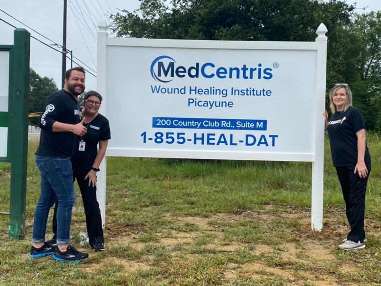 MedCentris Wound Healing Institute Picayune | 200 Golf Crse Dr Suite M, Carriere, MS 39426, USA | Phone: (769) 242-3185