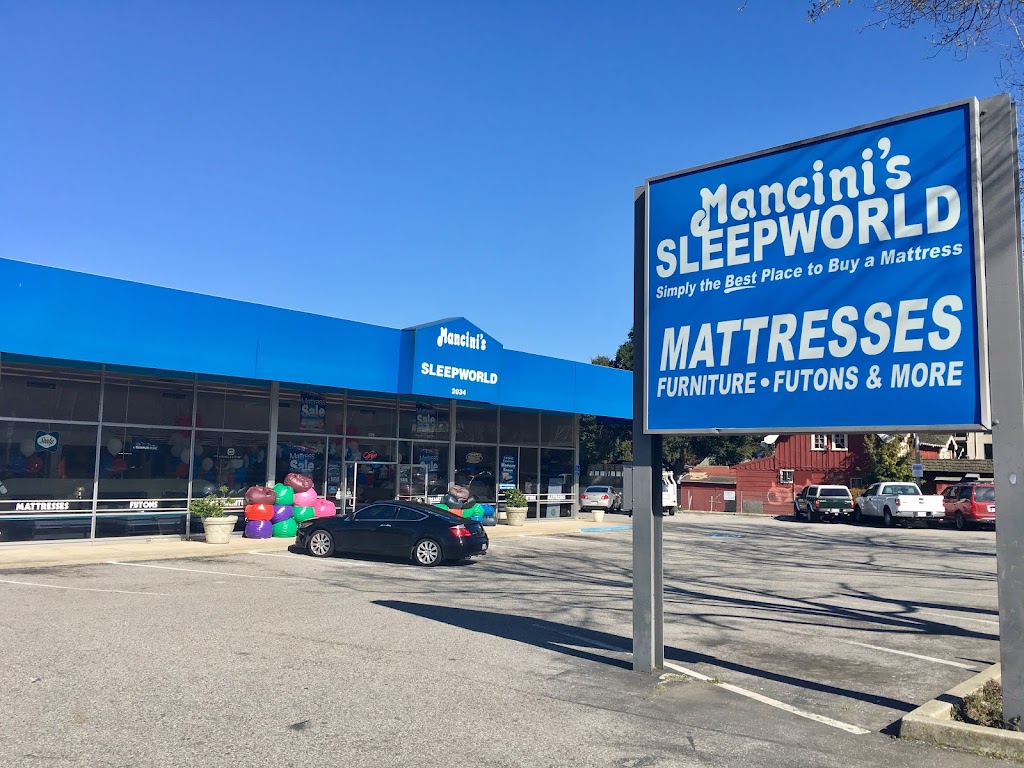 Mancinis Sleepworld Mountain View | 2034 W El Camino Real, Mountain View, CA 94040, USA | Phone: (650) 988-1300