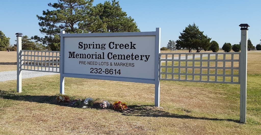 Spring Creek Memorial Cemetery | 14300 N County Line Rd, Oklahoma City, OK 73142, USA | Phone: (405) 232-8614