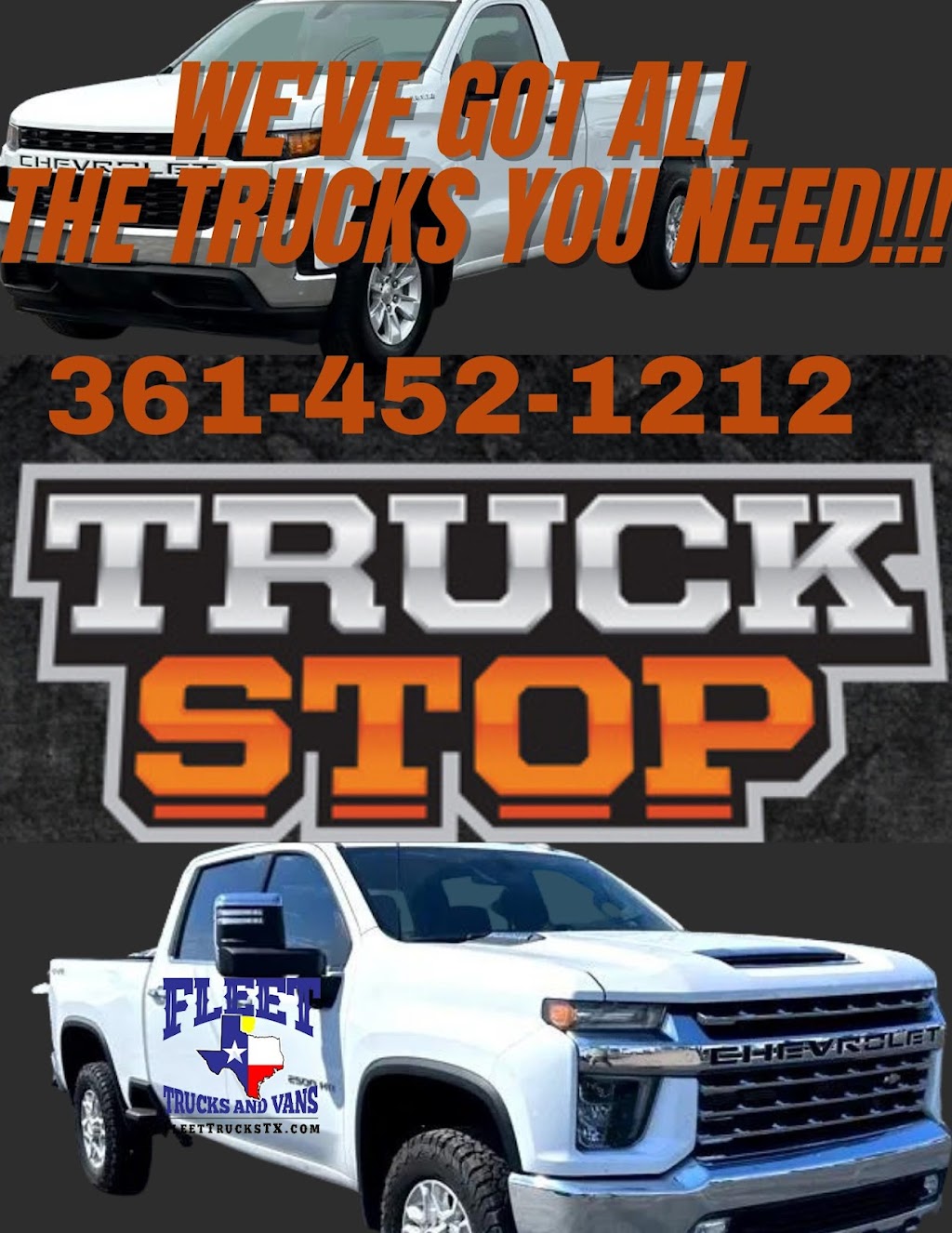Fleet Trucks & Vans | 5818 Leopard St, Corpus Christi, TX 78408, USA | Phone: (361) 452-1212