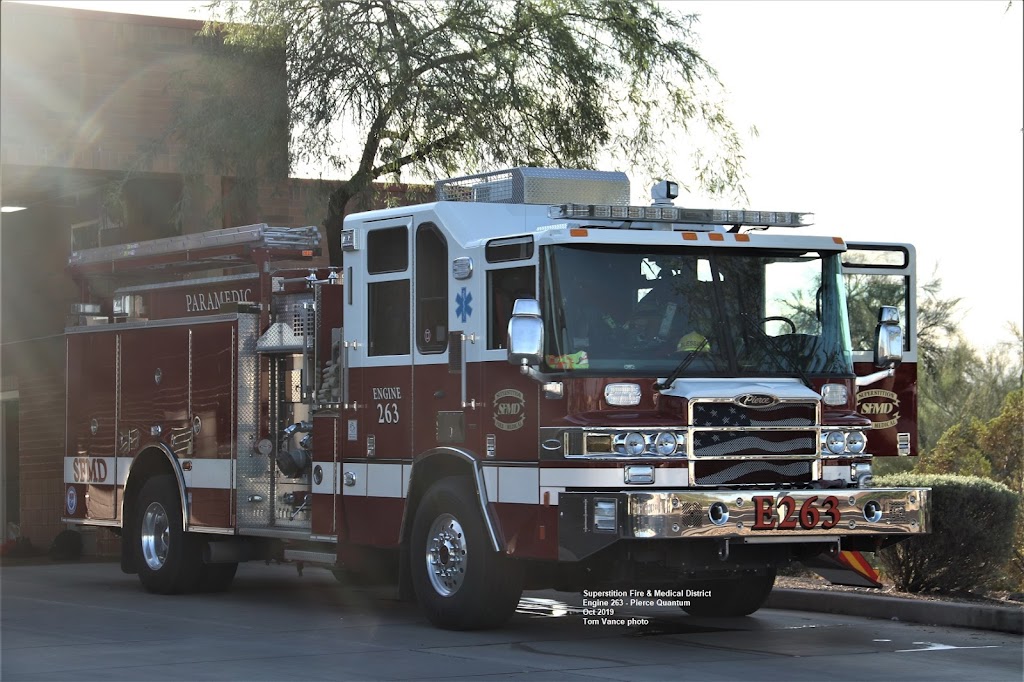 Apache Junction Fire District Station 263 | 1645 S Idaho Rd, Apache Junction, AZ 85119, USA | Phone: (480) 982-4440