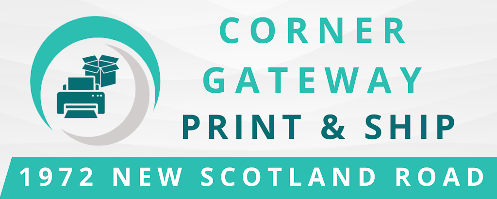 Corner Gateway Printing & Shipping | 1972 New Scotland Rd, Slingerlands, NY 12159, USA | Phone: (518) 512-5454