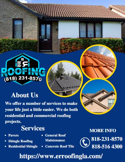 ER Roofing | 15747 Marlin Pl, Van Nuys, CA 91406, USA | Phone: (818) 231-8570