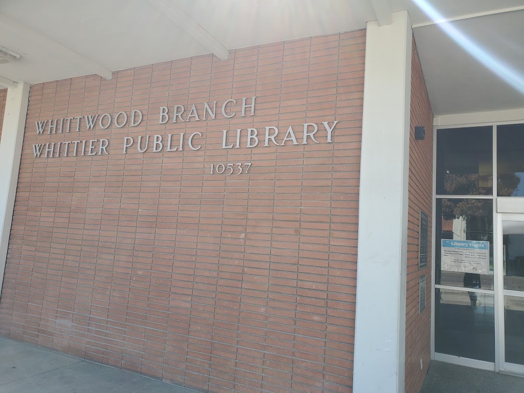 Whittwood Branch Library | 10537 Santa Gertrudes Ave, Whittier, CA 90603, USA | Phone: (562) 567-9950