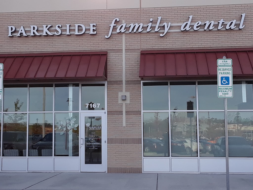 Parkside Family Dental | 7167 OKelly Chapel Rd, Cary, NC 27519, USA | Phone: (919) 439-2665