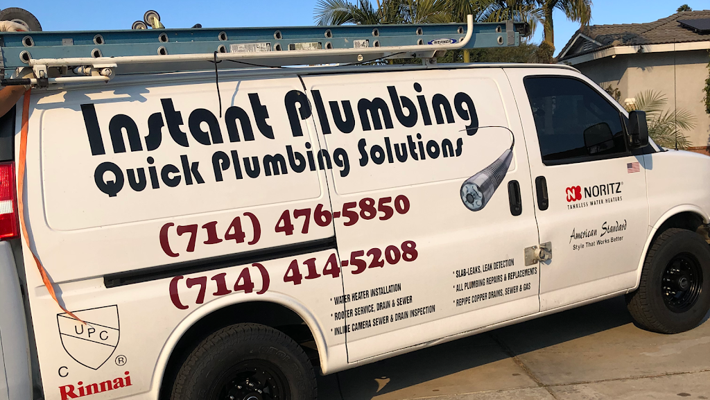 Instant plumbing | 12622 Lorna St, Garden Grove, CA 92841 | Phone: (714) 414-5208