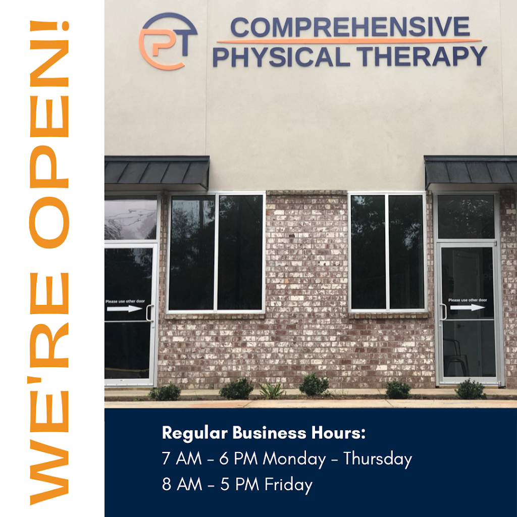 Comprehensive Physical Therapy | 5404 LA-22 STE 200, Mandeville, LA 70471, USA | Phone: (985) 272-1017