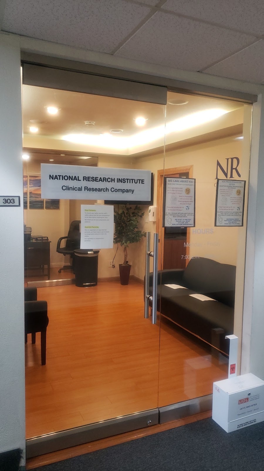 National Research Institute | 2621 S Bristol St Suite 303, Santa Ana, CA 92704 | Phone: (714) 599-8711