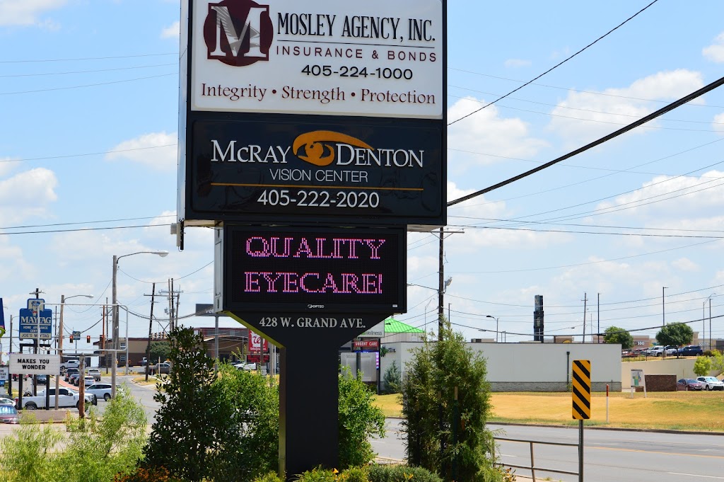 McRay Denton Vision Center | 428 W Grand Ave, Chickasha, OK 73018, USA | Phone: (405) 222-2020