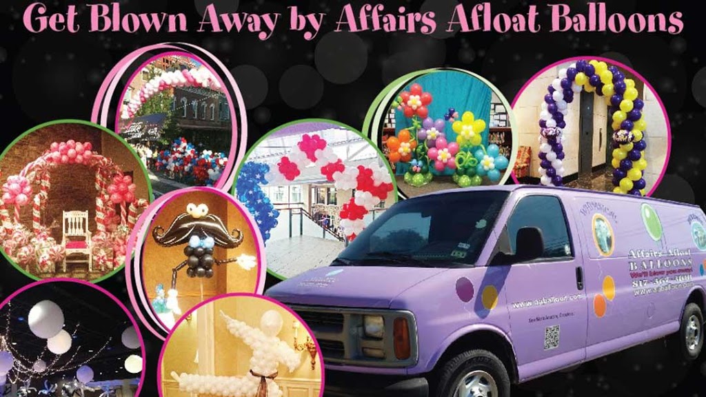 Affairs Afloat Balloons | 8912 White Settlement Rd, Fort Worth, TX 76108, USA | Phone: (817) 367-3100