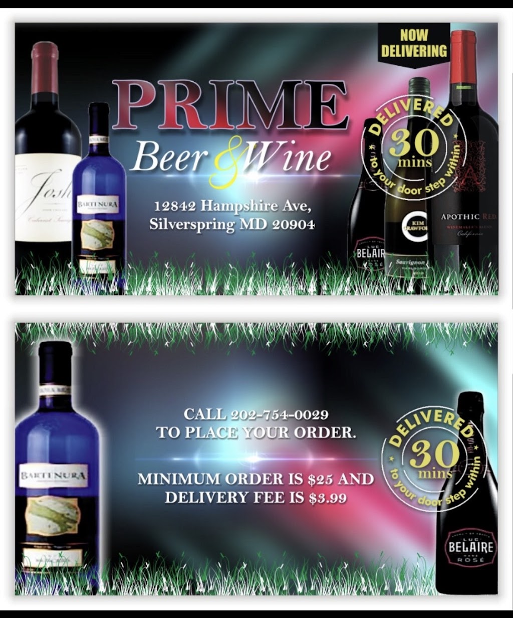 Prime Beer & Wine | 12842 New Hampshire Ave, Silver Spring, MD 20904, USA | Phone: (202) 754-0029