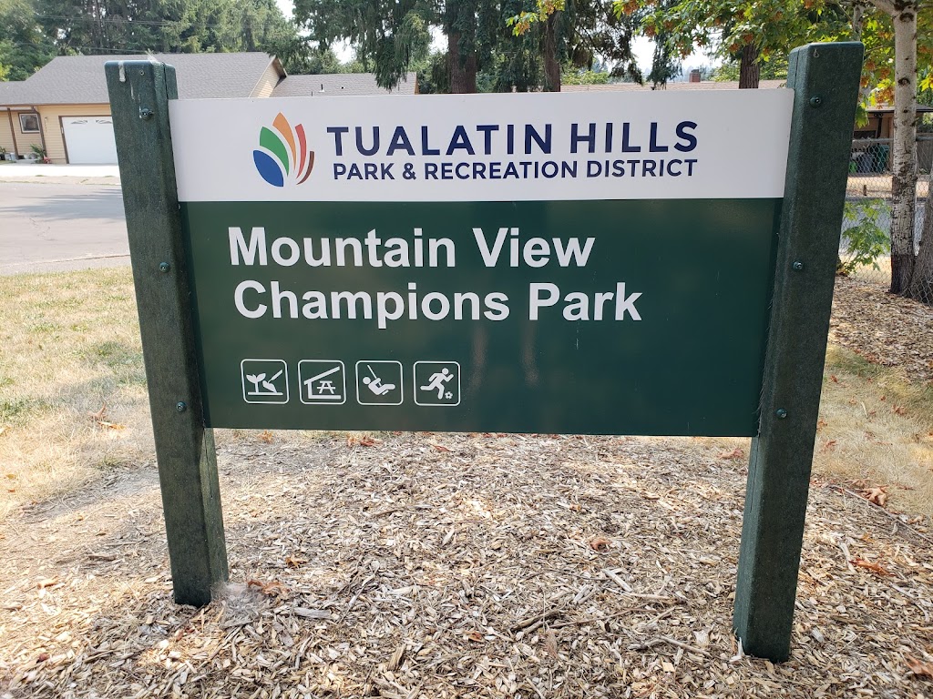 Mountain View Champions Park | 5915 SW 170th Ave, Beaverton, OR 97007, USA | Phone: (503) 645-6433