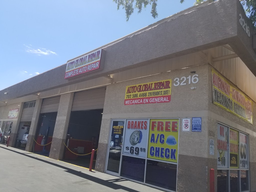 Auto Global Repair | 3216 E St Louis Ave, Las Vegas, NV 89104, USA | Phone: (702) 586-4466