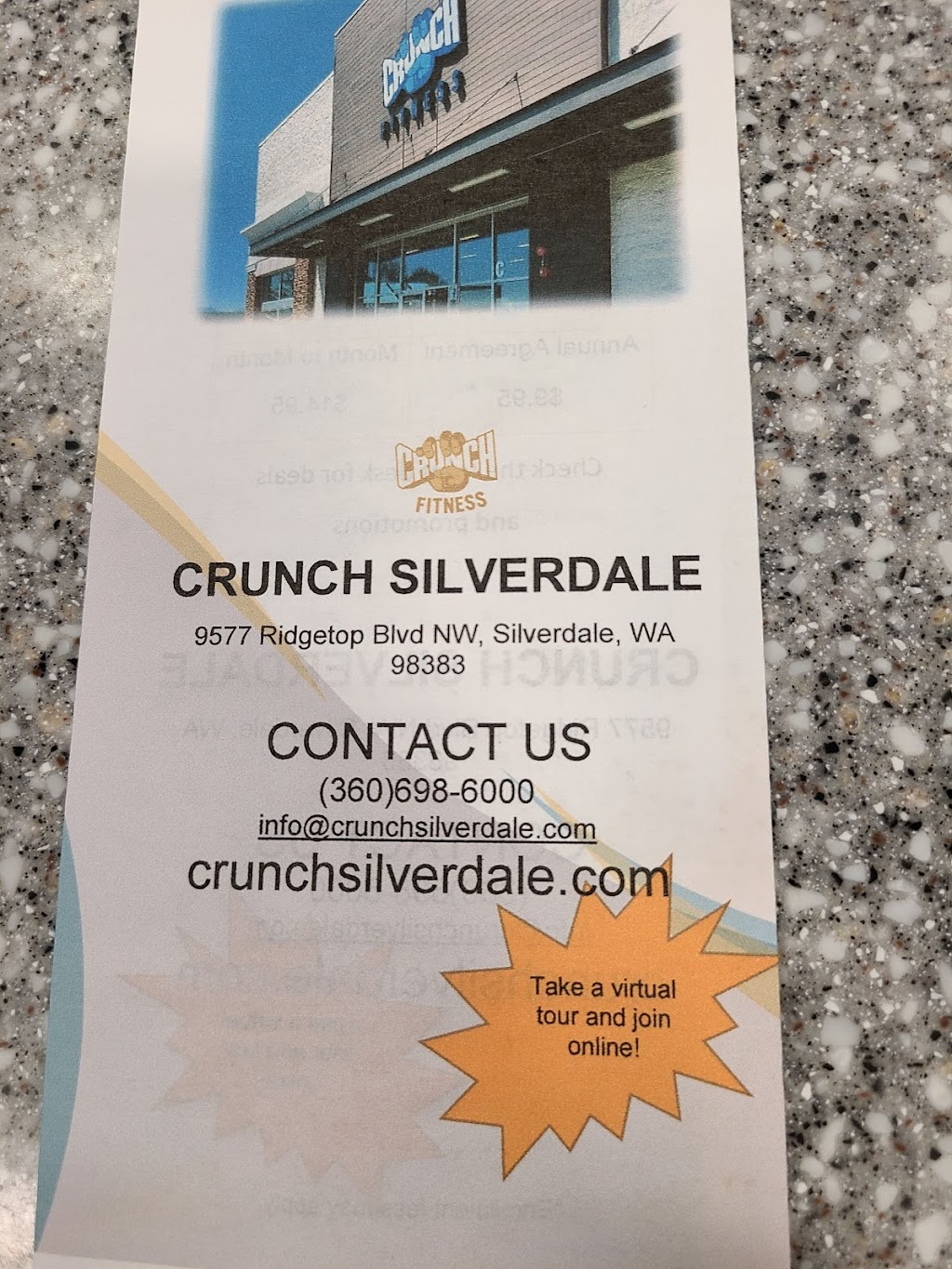 Crunch Fitness - Silverdale | 9577 Ridgetop Blvd NW, Silverdale, WA 98383, USA | Phone: (360) 698-6000