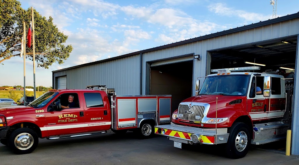 Kemp Fire Station | 1307 S Elm St, Kemp, TX 75143, USA | Phone: (903) 498-7909