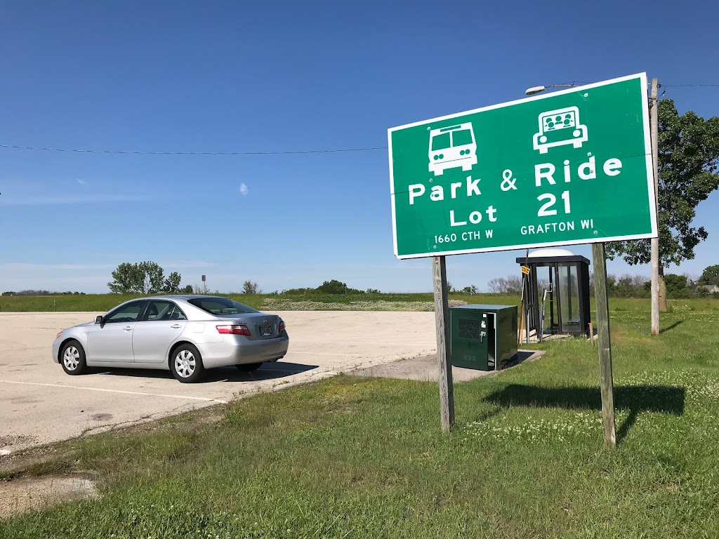 WisDOT Park & Ride 45-40 | 1660 County Rd W, Grafton, WI 53024, USA | Phone: (262) 548-5902