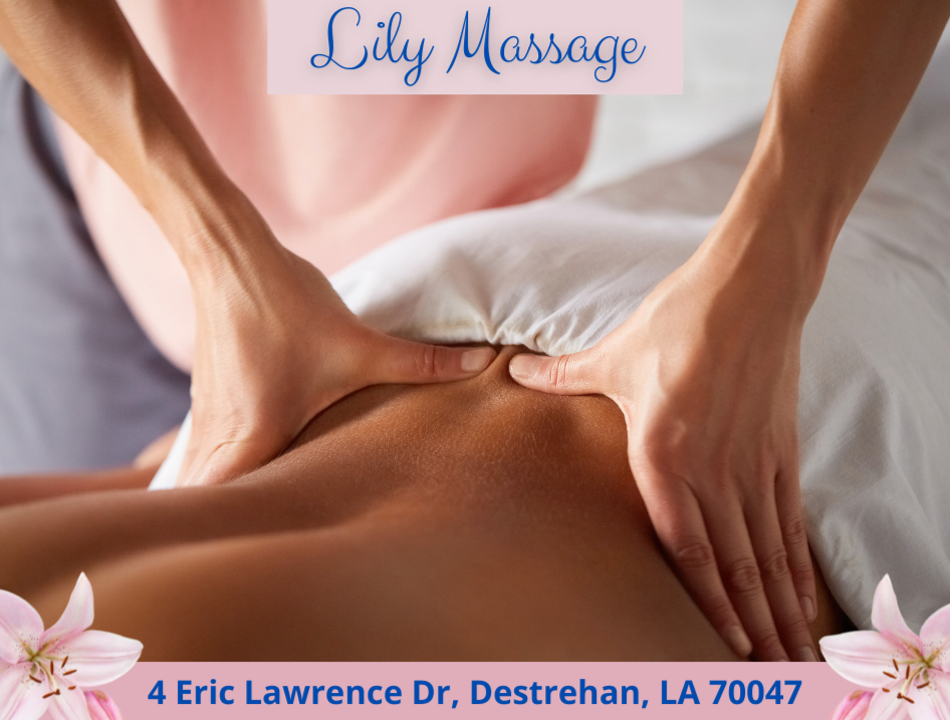 Lily Massage | 4 Eric Lawrence Dr Suite #B8, Destrehan, LA 70047, USA | Phone: (985) 722-4763