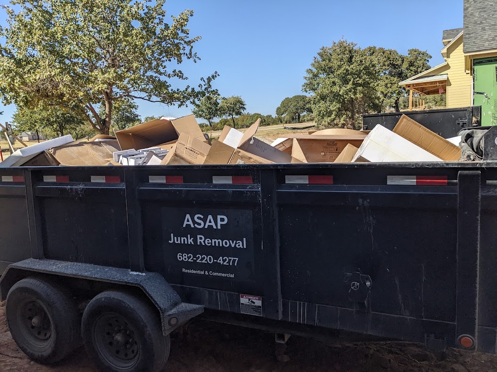 Asap Junk Removal, LLC | 1111 Lexington Ave, Flower Mound, TX 75028, USA | Phone: (682) 220-4277